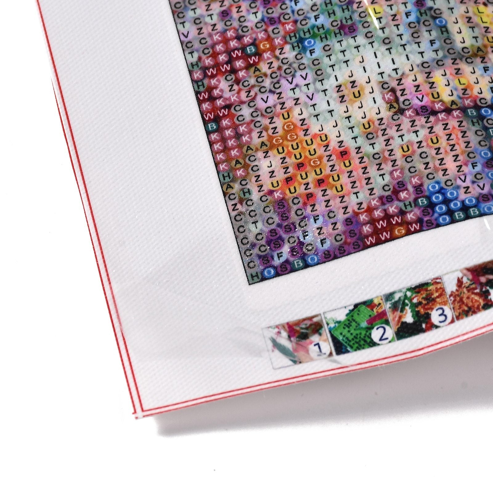 Craspire 5D DIY Diamond Painting Animals Canvas Kits, with Resin Rhinestones, Diamond Sticky Pen, Tray Plate and Glue Clay, Elephant Pattern, 30x20x0.02cm, 4Set/Pack