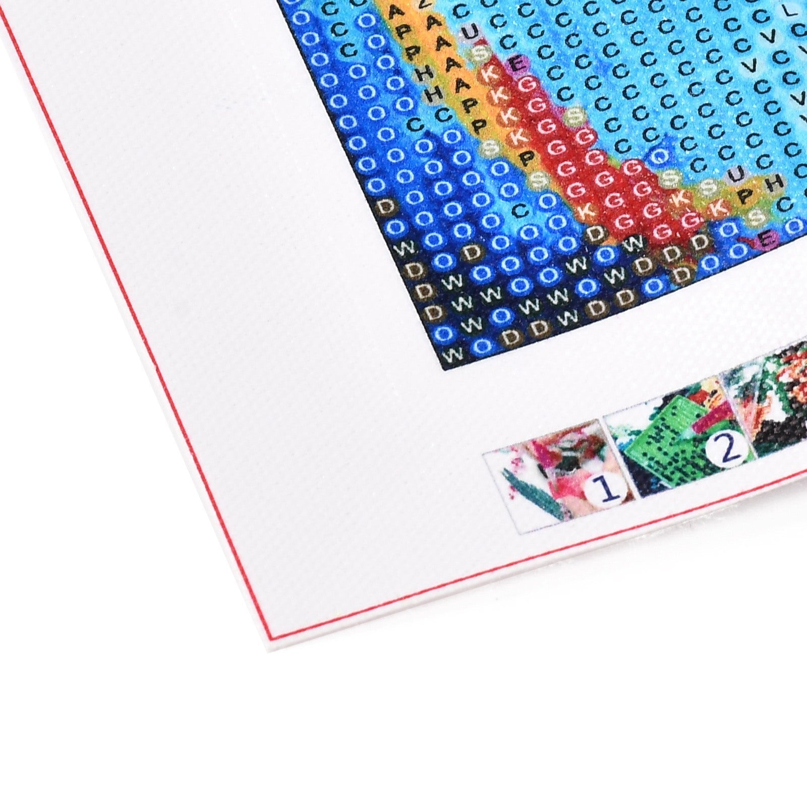 Craspire 5D DIY Diamond Painting Animals Canvas Kits, with Resin Rhinestones, Diamond Sticky Pen, Tray Plate and Glue Clay, Alpaca Pattern, 30x19.5x0.02cm, 4Set/Pack