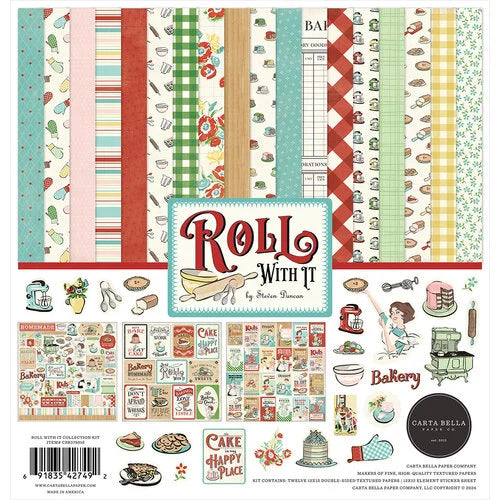 Carta Bella - Roll with It - 12x12 Collection Pack *LAST CHANCE*