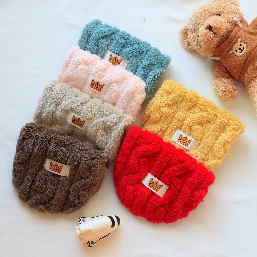 Pink Soft Cozy Autumn Winter Warm Fleece Dog Cat Sweaters